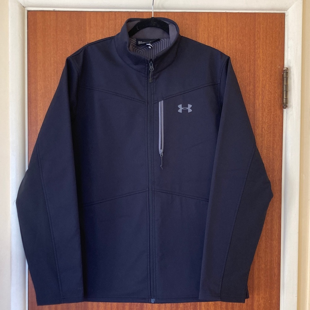 Under Armour Men's Black/Dark Grey Performance Jacket